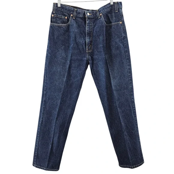 Vintage Levi's 505 Jeans Men's Size 38 x 30 Y2K Straight Leg Regular Fit - Picture 1 of 14